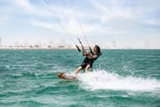 Kitesurfing in Qatar