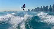 Wake boarding with Code Wake